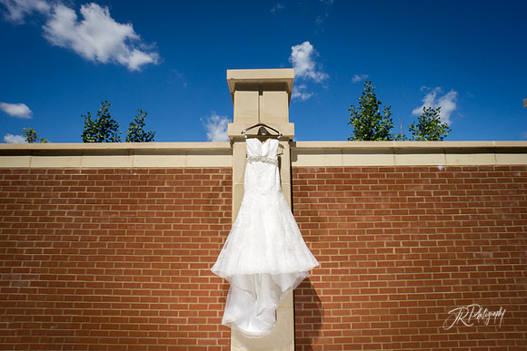 Emotional exchange of vows between bride and groom at a Allentown, PA wedding